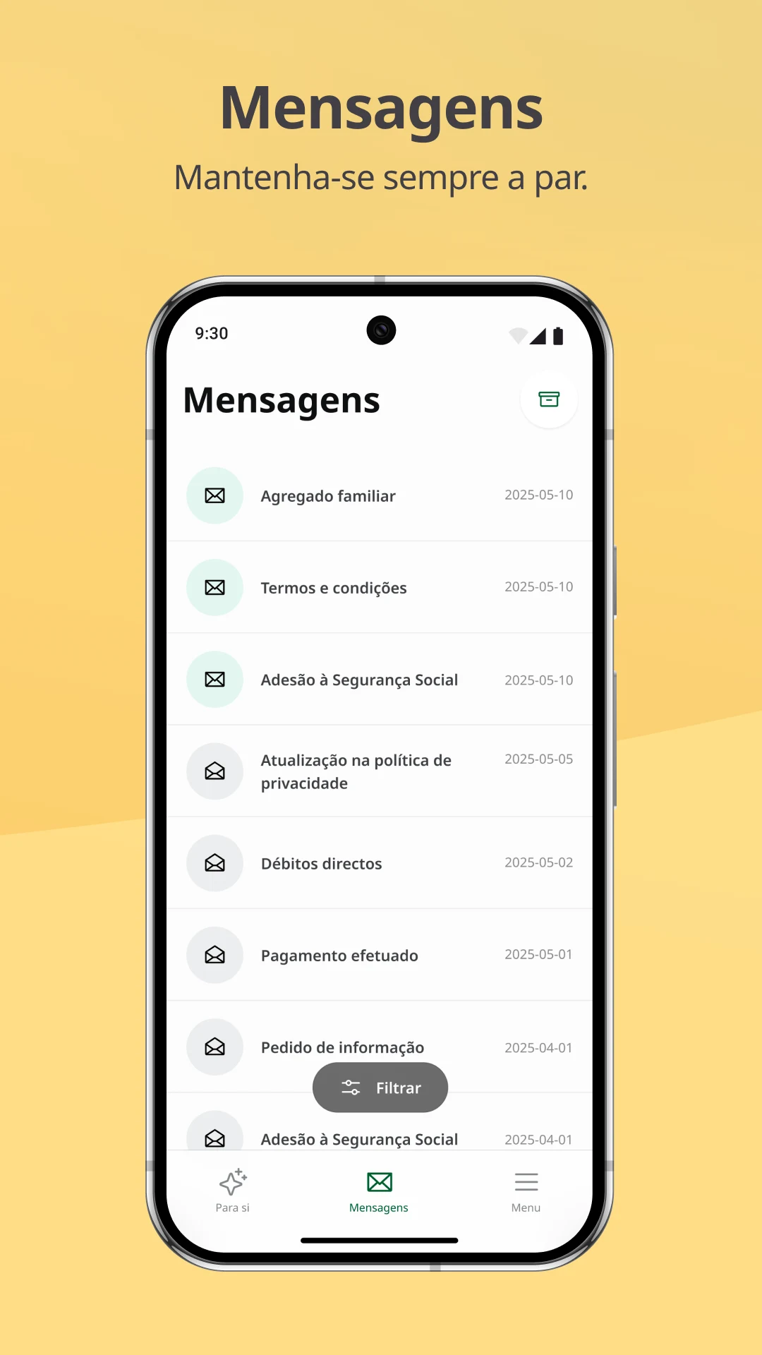 Segurança Social screenshot