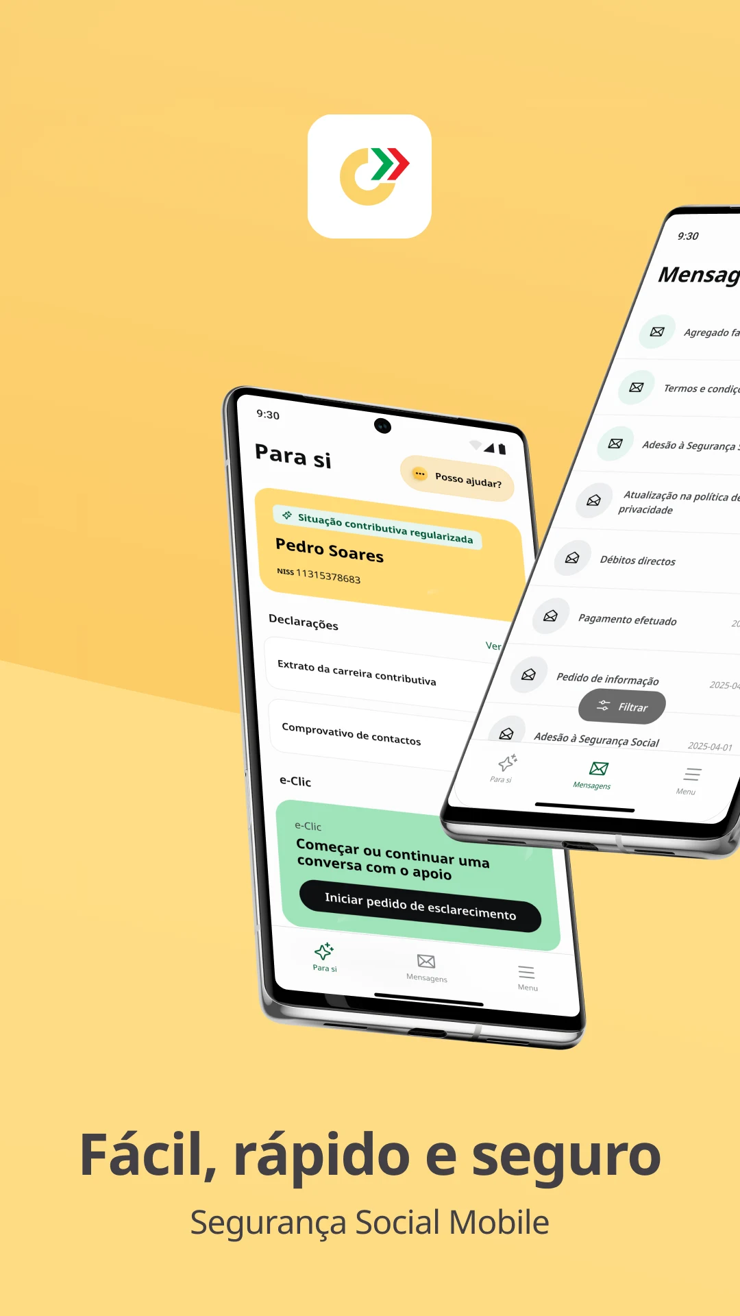 Segurança Social screenshot